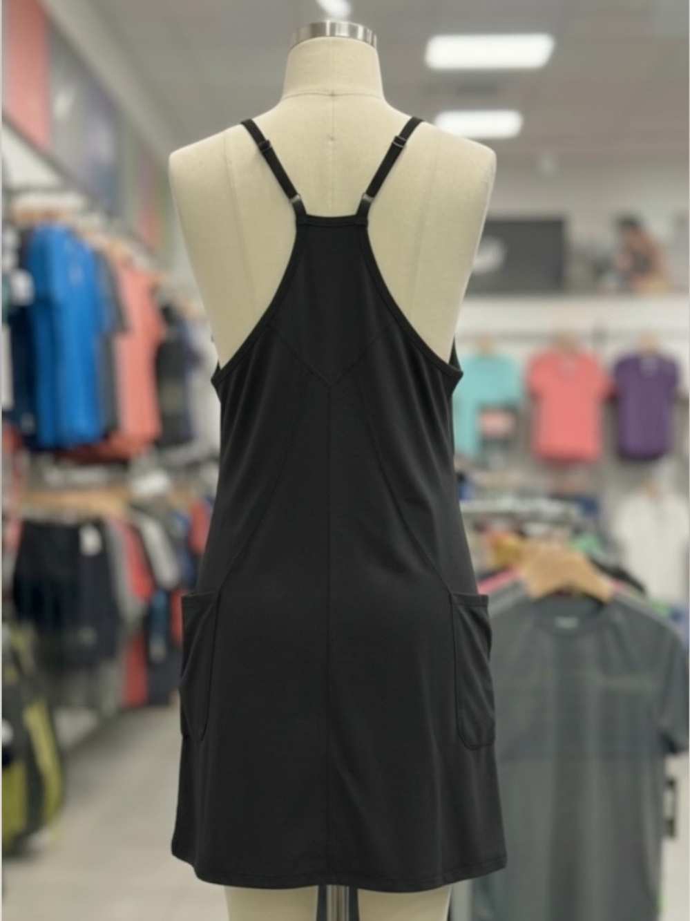 Black Racerback Pocket Skort - Picture 2 of 2